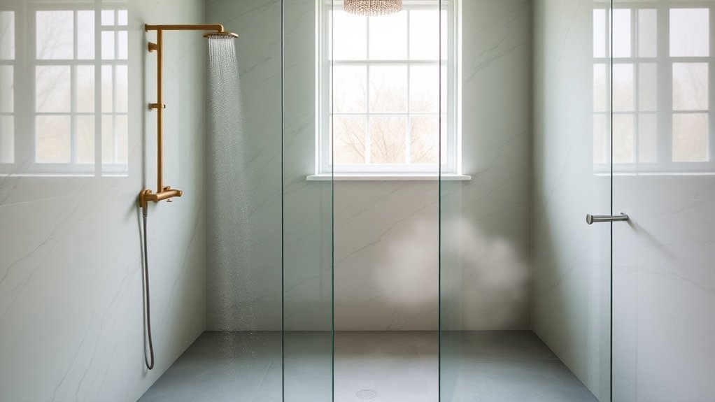 Wet Room Glass Panels Hammersmith